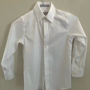Nordstrom Boy's White Button-Up Dress Shirt